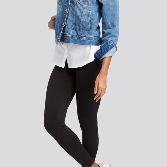 Spanx Medium Control Leggings in Black - Picture 1 of 10